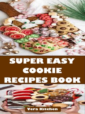 cover image of SUPER EASY COOKIE RECIPES BOOK